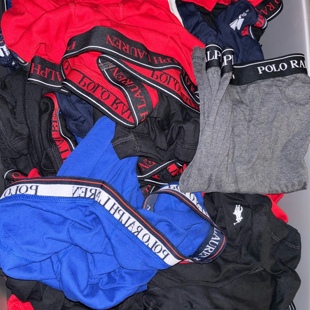 Polo by Ralph Lauren Men's Underwear - Black, Gray, Blue, Red